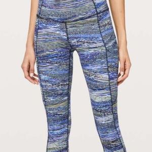 Lululemon fast n free legging, size 4, 23"